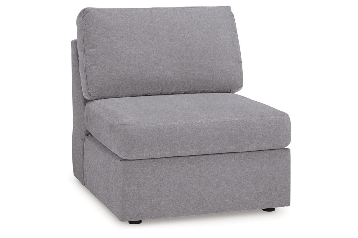 Modmax Granite 5-Piece Sectional and Swivel Glider Recliner