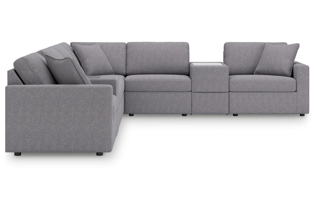 Modmax Granite 8-Piece Sectional