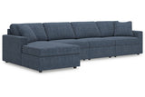 Modmax Ink 4-Piece Sectional with Chaise