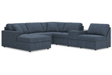 Modmax Ink 6-Piece Sectional with Chaise