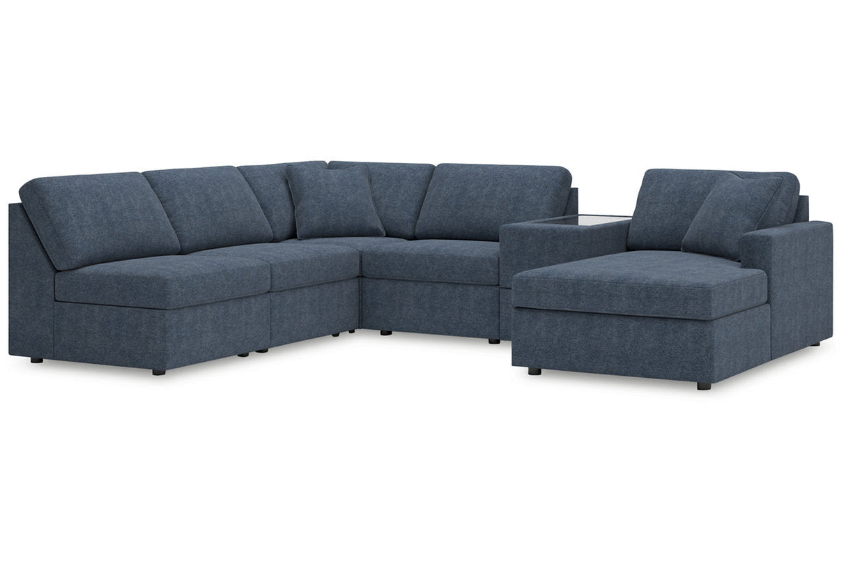 Modmax Ink 6-Piece Sectional with Chaise