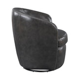 Tanner Smoky Gray Swivel Chair