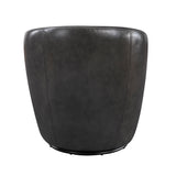 Tanner Smoky Gray Swivel Chair