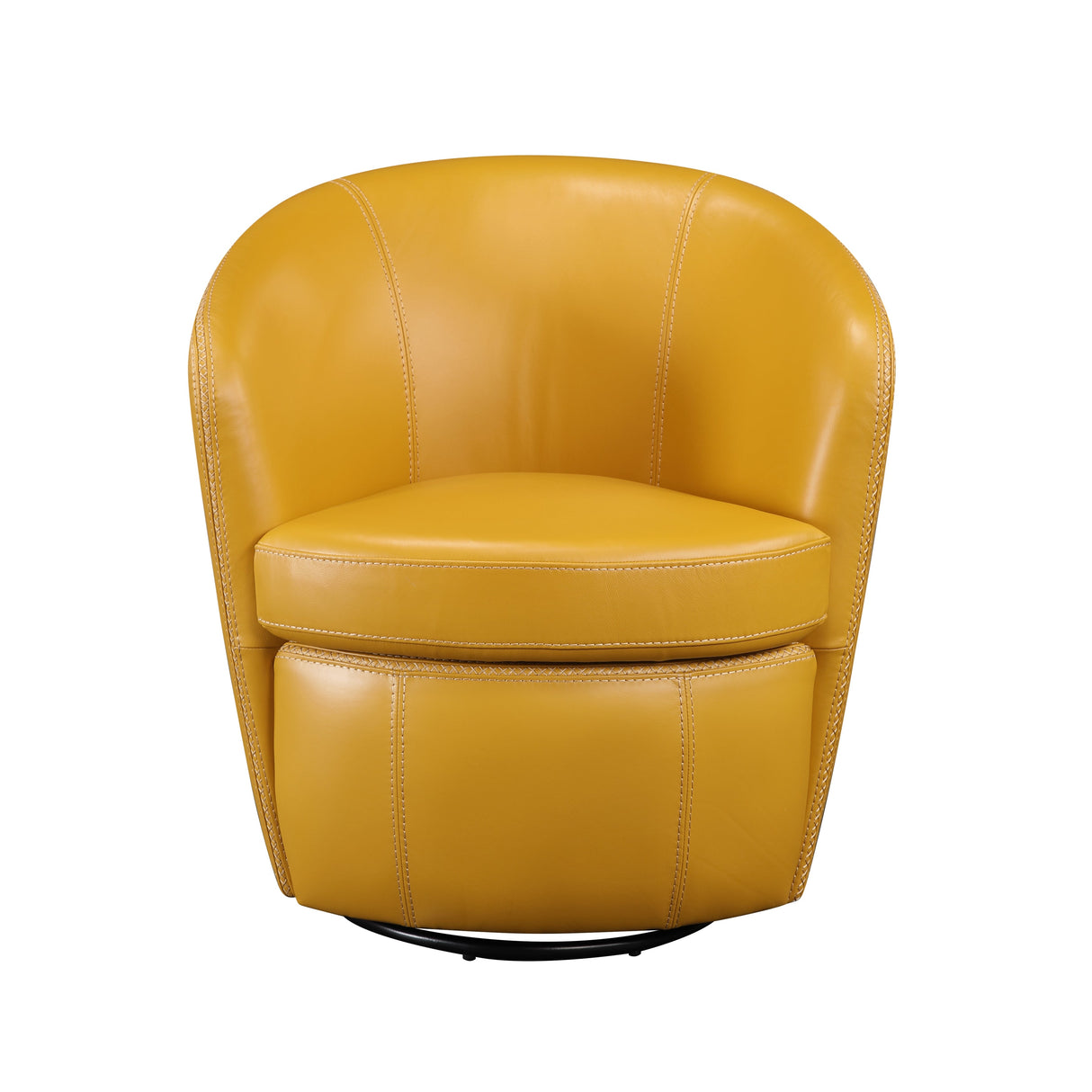 Tanner Yellow Swivel Chair