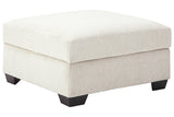 Cambri Snow Ottoman With Storage