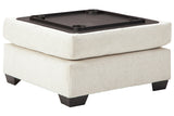 Cambri Snow Ottoman With Storage