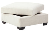 Cambri Snow Ottoman With Storage