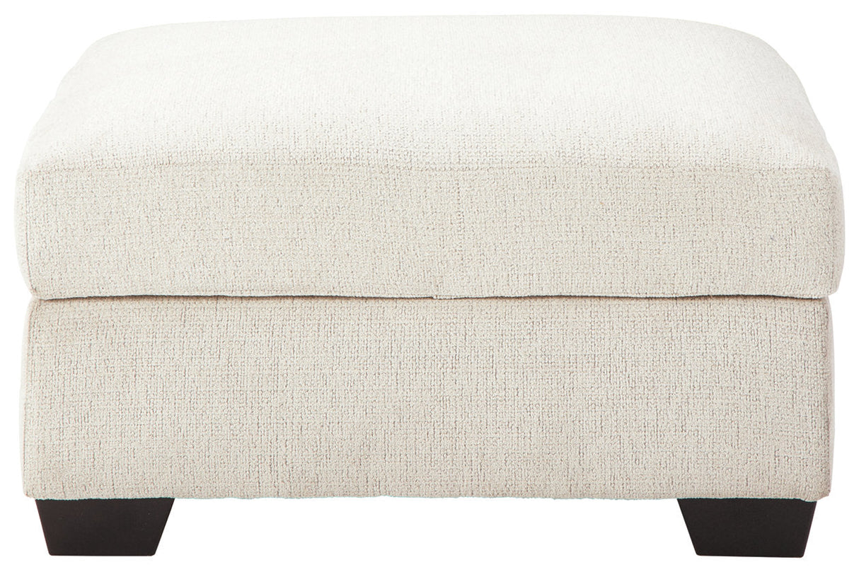 Cambri Snow Ottoman With Storage