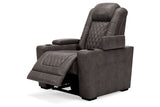 HyllMont Gray Recliner