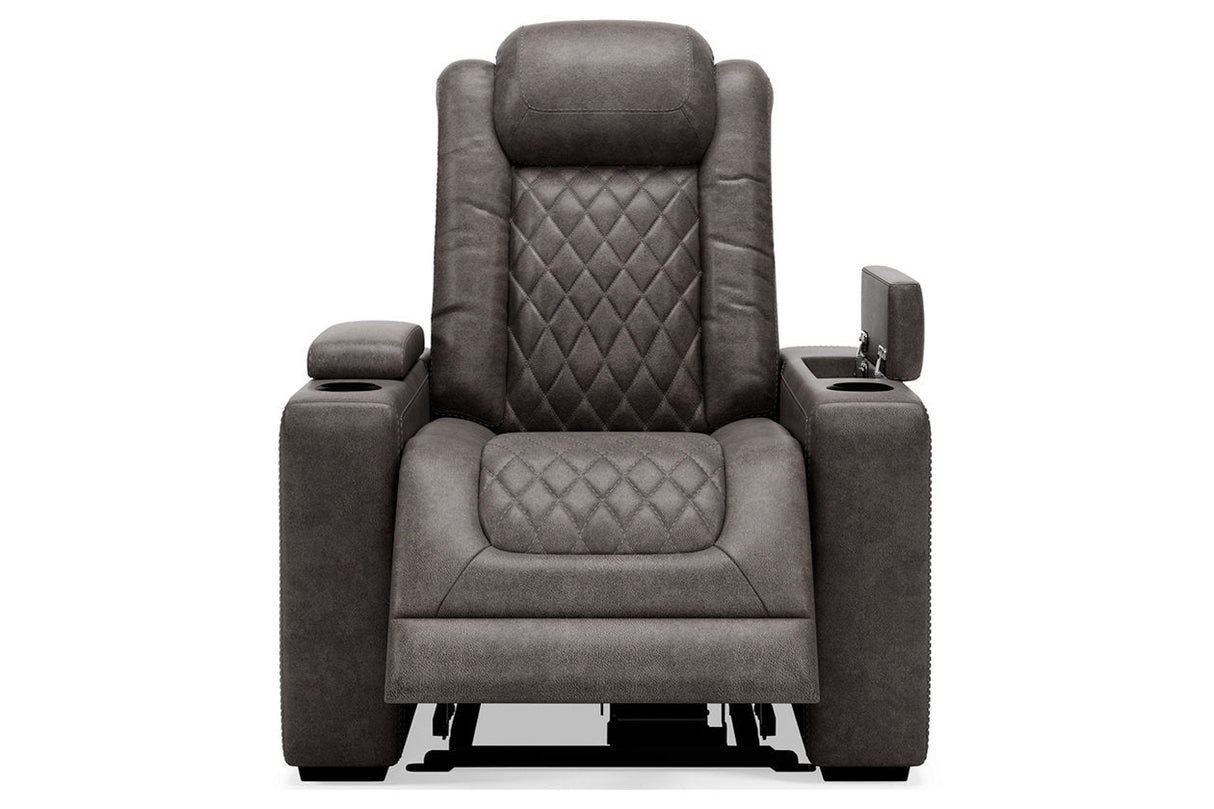 HyllMont Gray Recliner