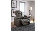 HyllMont Gray Recliner