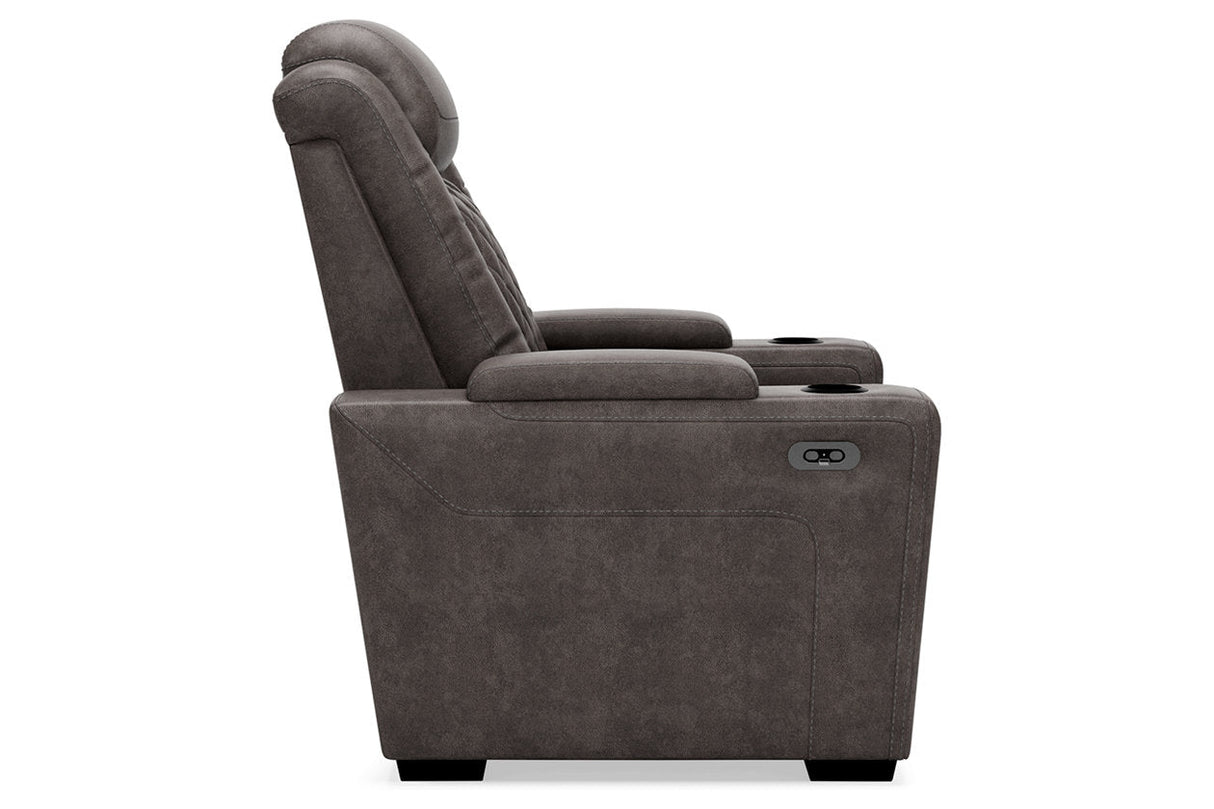 HyllMont Gray Recliner