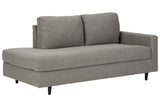 Lyman Graphite Right-Arm Facing Corner Chaise