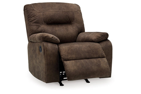 Bolzano Coffee Reclining Sofa and Loveseat with Recliner