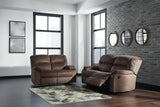 Bolzano Coffee Reclining Living Room Set