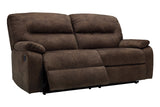 Bolzano Coffee Reclining Living Room Set