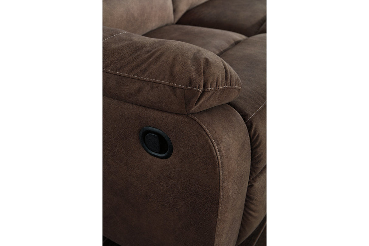 Bolzano Coffee Reclining Loveseat