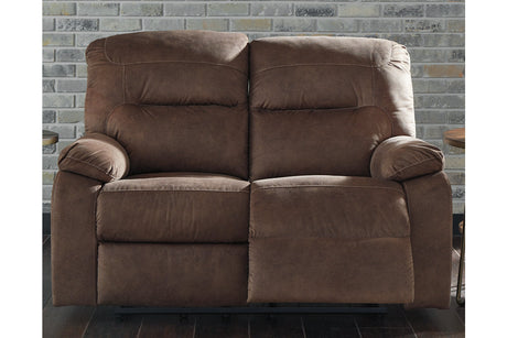 Bolzano Coffee Reclining Loveseat