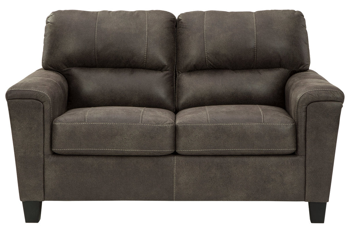 Navi Smoke Loveseat