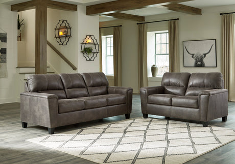 Navi Smoke Living Room Set