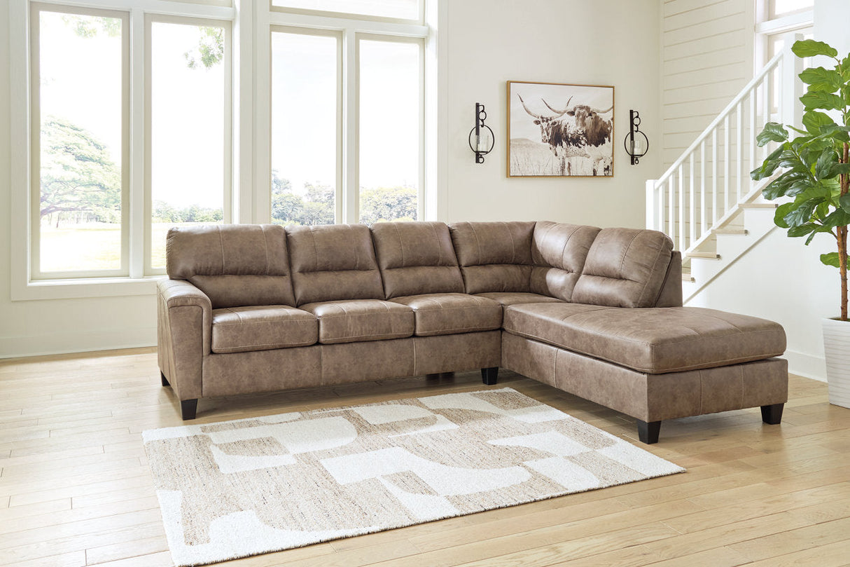 Navi Fossil 2-Piece Sectional Sofa Chaise