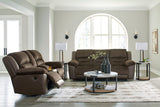 Dorman Chocolate Reclining Living Room Set