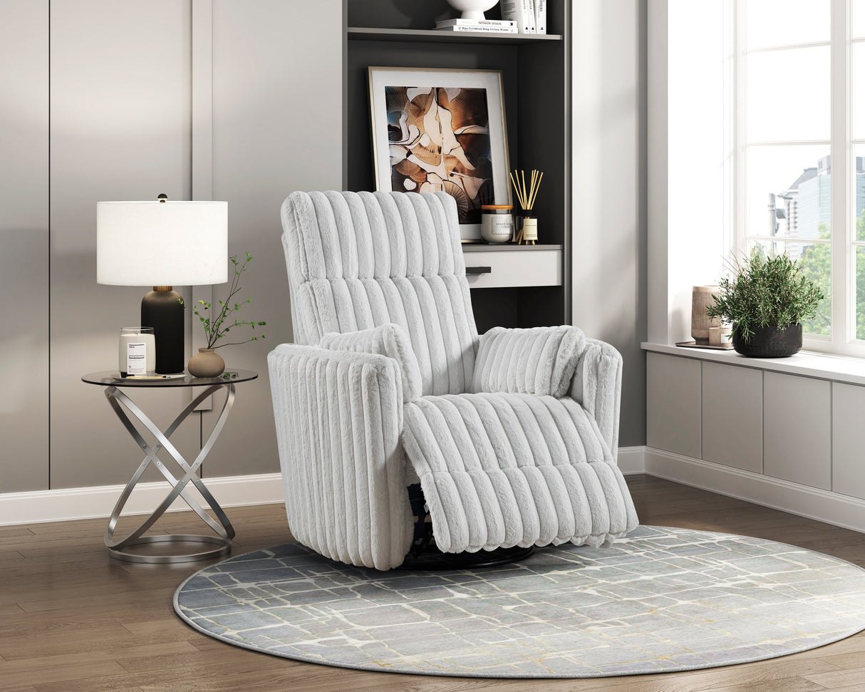 Payton Gray Swivel Glider Reclining Chair