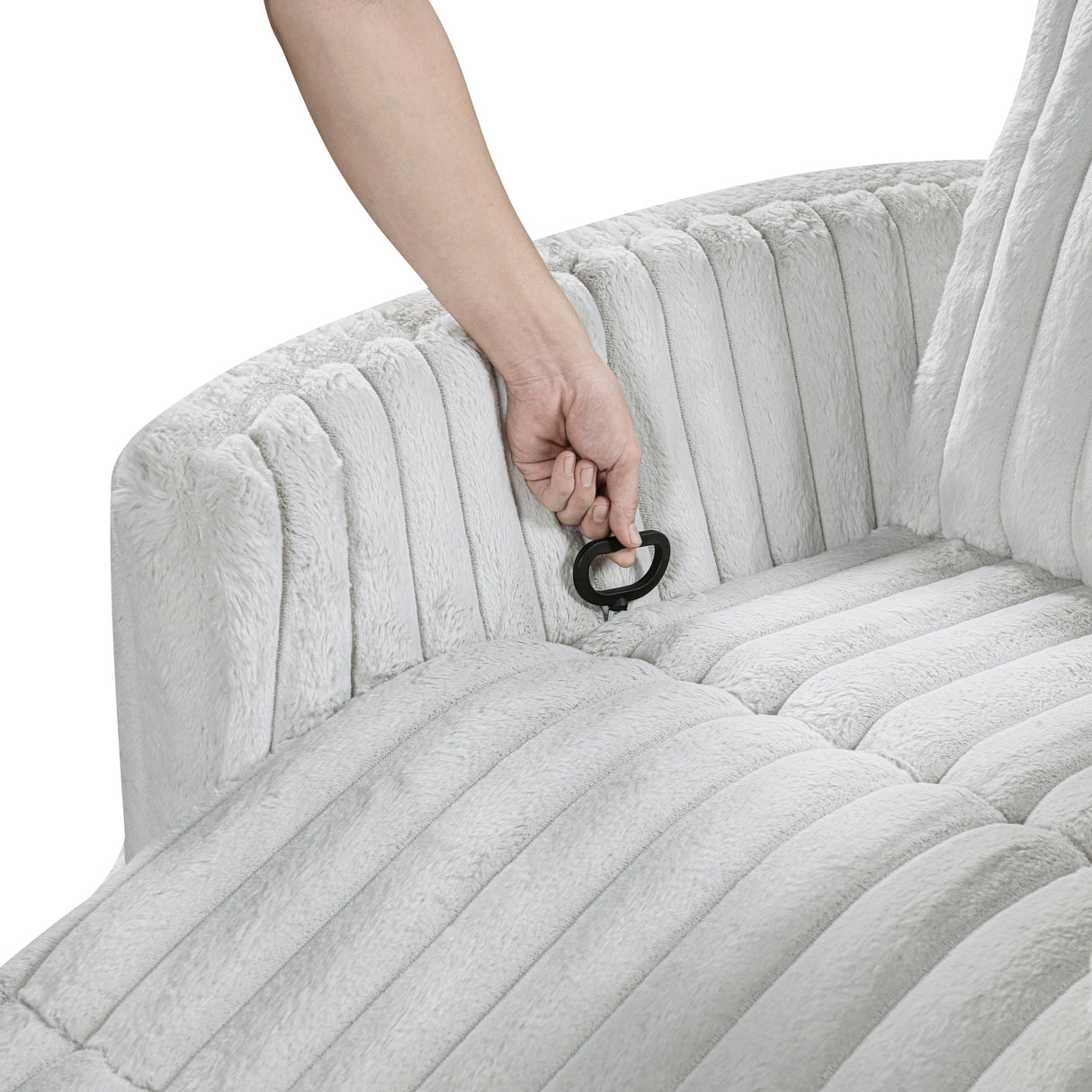 Payton Gray Swivel Glider Reclining Chair