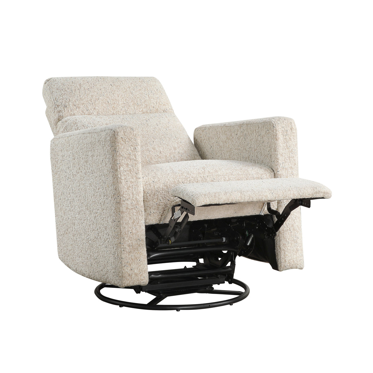 Olathe Quartz Swivel Glider Reclining Chair by Homelegance at Eve Furniture