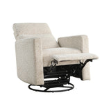 Olathe Quartz Swivel Glider Reclining Chair by Homelegance at Eve Furniture