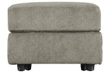 Soletren Ash Oversized Ottoman