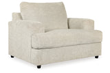 Soletren Stone Sofa and Oversized Chair