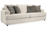 Soletren Stone Sofa, Loveseat, Oversized Chair and Ottoman