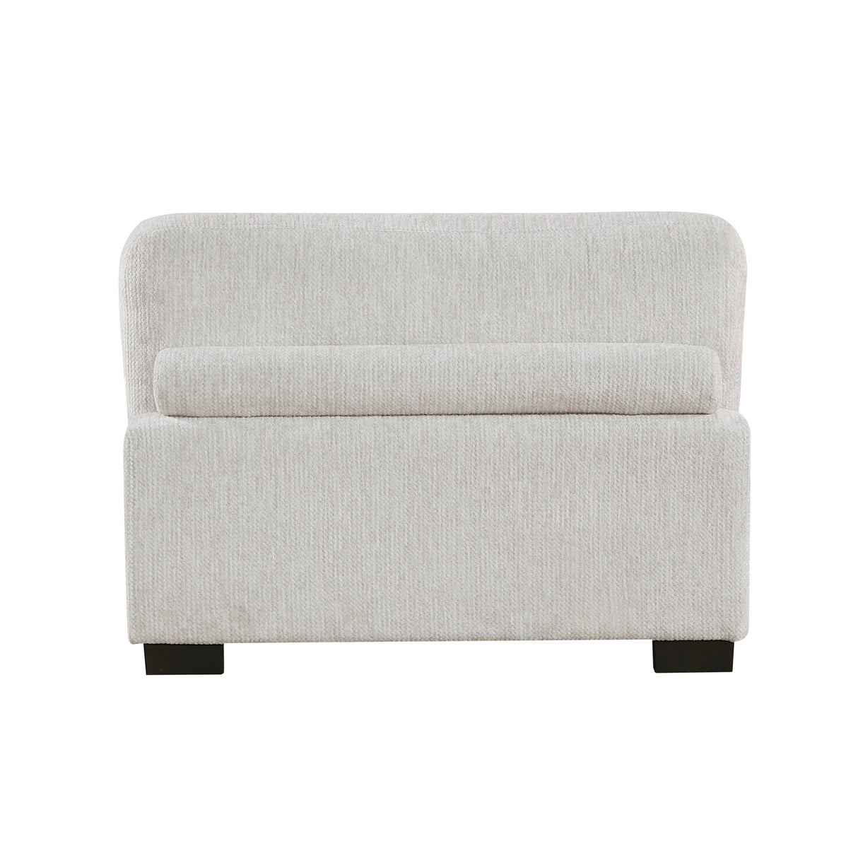 Tinley Beige Ottoman by Homelegance at Eve Furniture