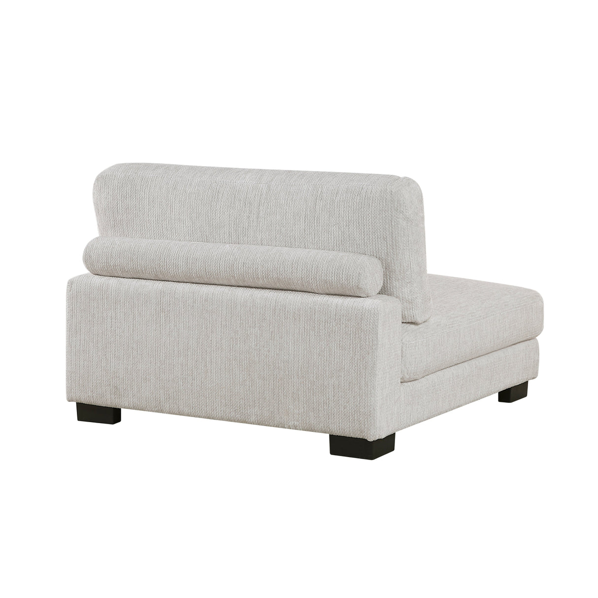 Tinley Beige Ottoman by Homelegance at Eve Furniture