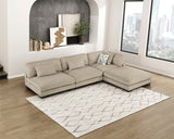 Tinley Brown Ottoman by Homelegance at Eve Furniture