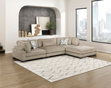 Tinley Brown Ottoman by Homelegance at Eve Furniture