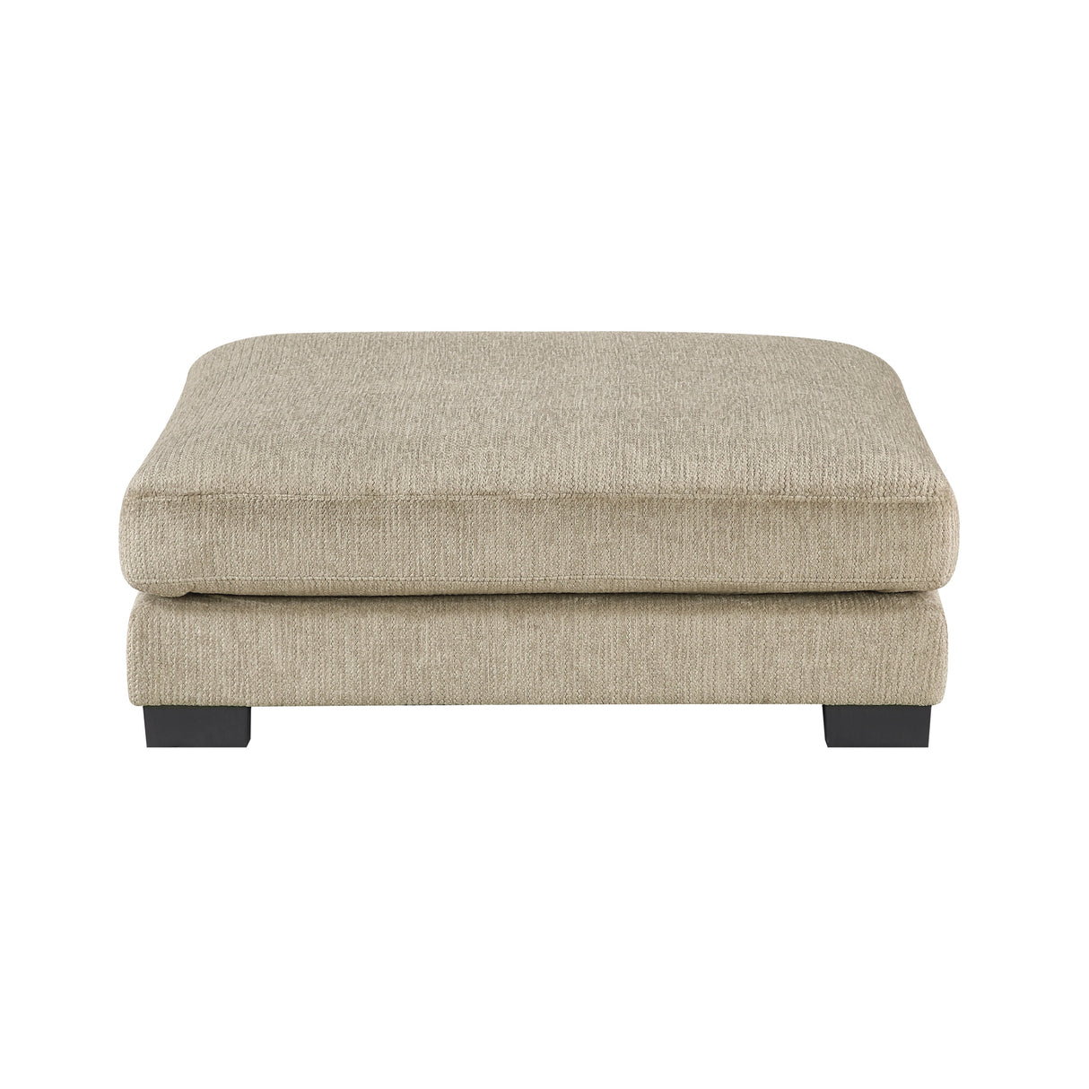 Tinley Brown Ottoman by Homelegance at Eve Furniture