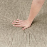 Tinley Brown Ottoman by Homelegance at Eve Furniture