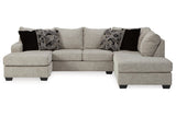 Megginson Storm 2-Piece Sectional with Chaise