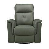 Bristow Green Swivel Glider Reclining Chair