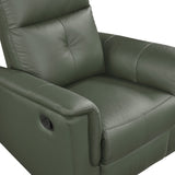 Bristow Green Swivel Glider Reclining Chair