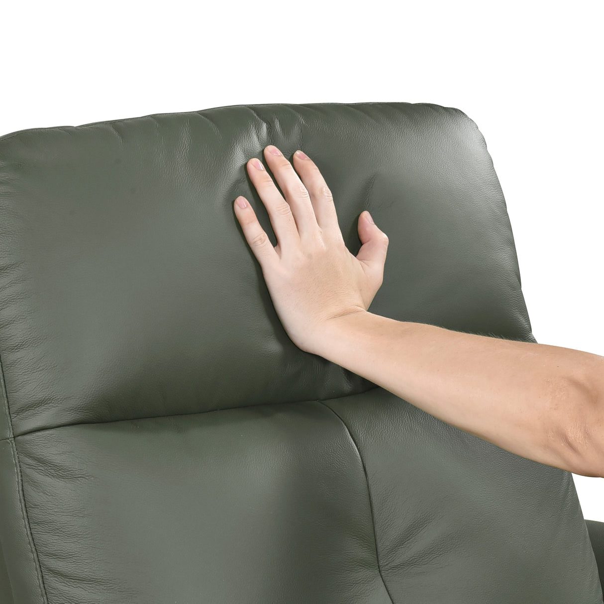 Bristow Green Swivel Glider Reclining Chair