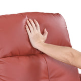 Bristow Red Swivel Glider Reclining Chair
