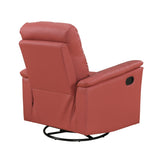 Bristow Red Swivel Glider Reclining Chair
