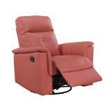 Bristow Red Swivel Glider Reclining Chair