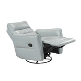 Thomas Aqua Swivel Glider Reclining Chair