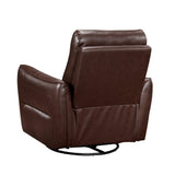 Thomas Brown Swivel Glider Reclining Chair