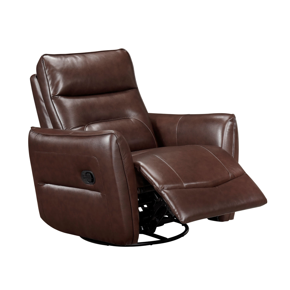 Thomas Brown Swivel Glider Reclining Chair