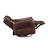 Thomas Brown Swivel Glider Reclining Chair